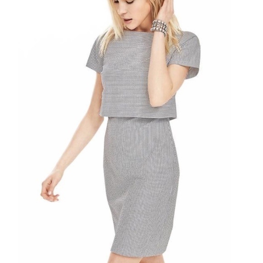 Banana Republic Seersucker Dress